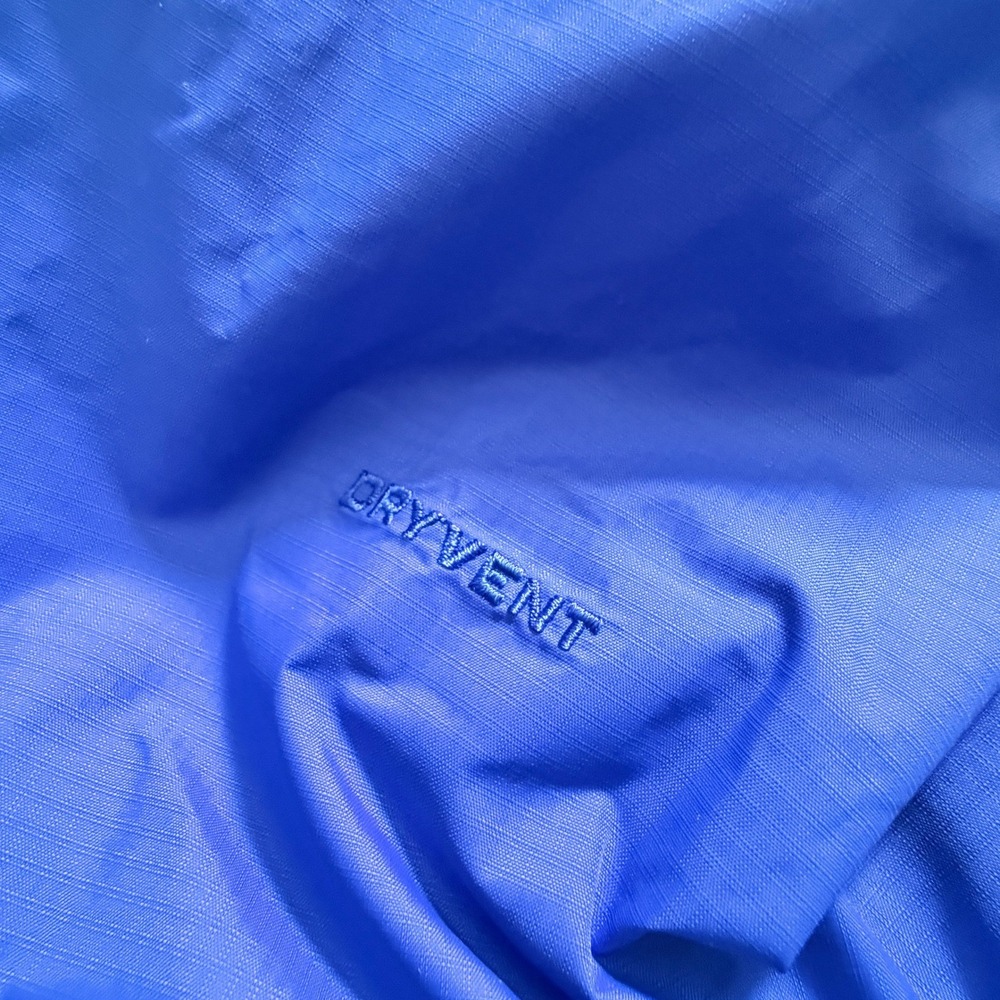 The North Face DryVent Rain Jacket Mens XL Blue Hooded Waterproof Shell - Picture 3 of 10